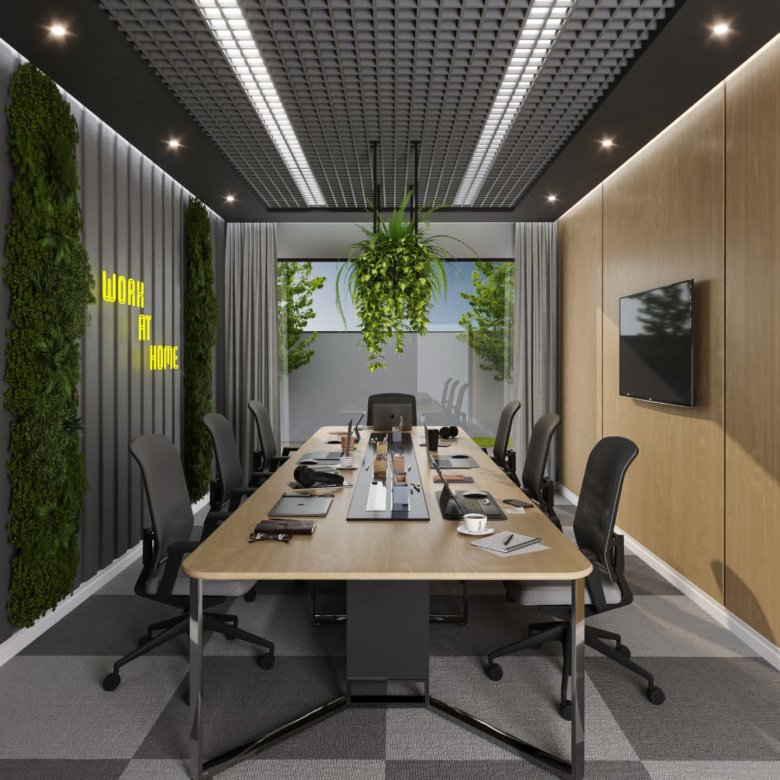 Escritorio home office do empreendimento Downtown Boulevard da empresa STV CONSTRUÇÕES